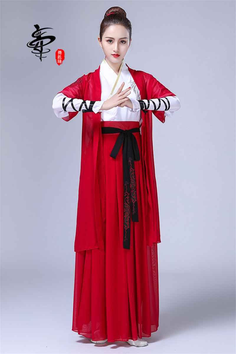 俠客女古典經(jīng)典舞蹈服裝